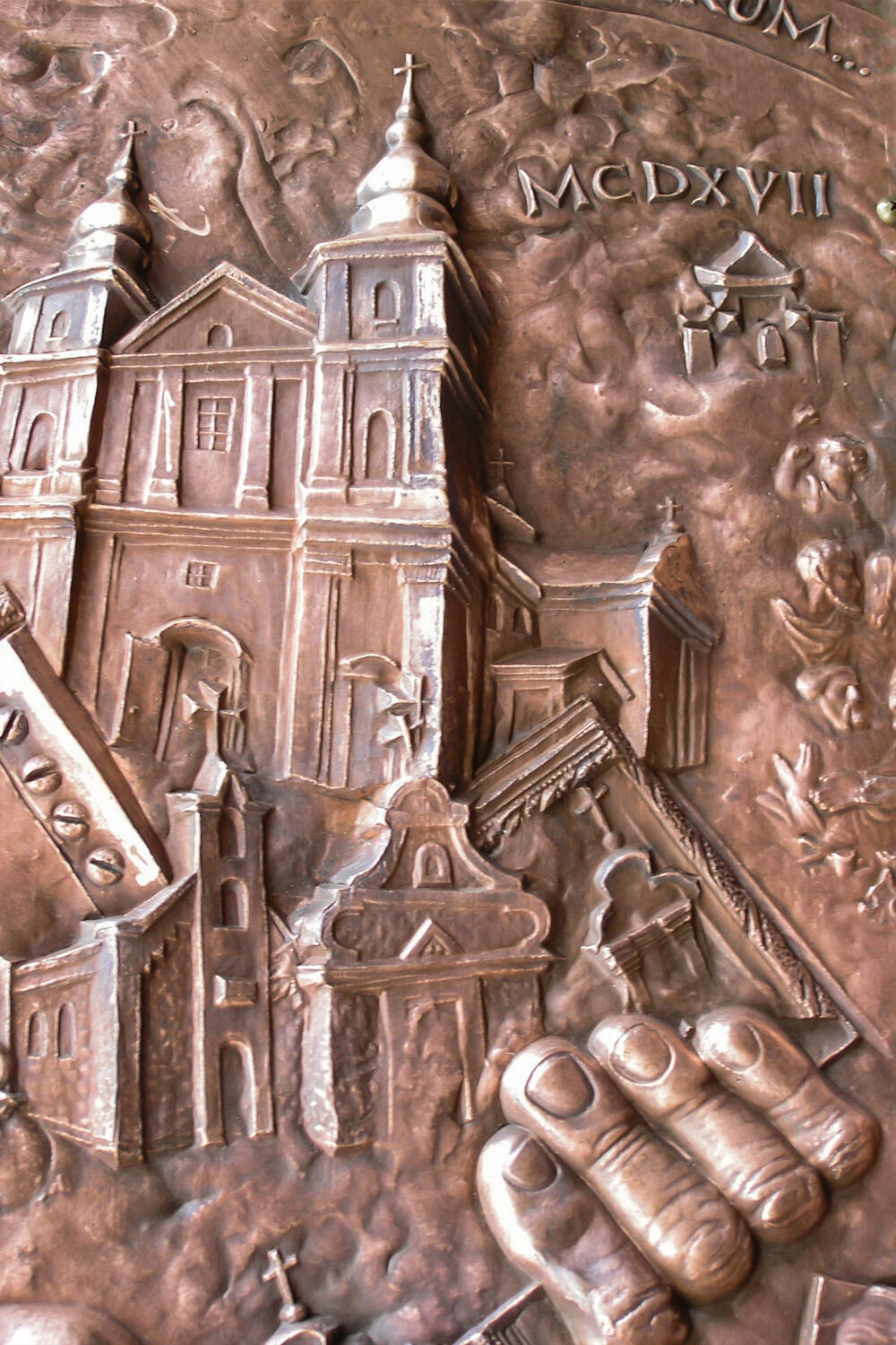 The Door of St. Antanas Paduvietis Cathedral, Telšiai