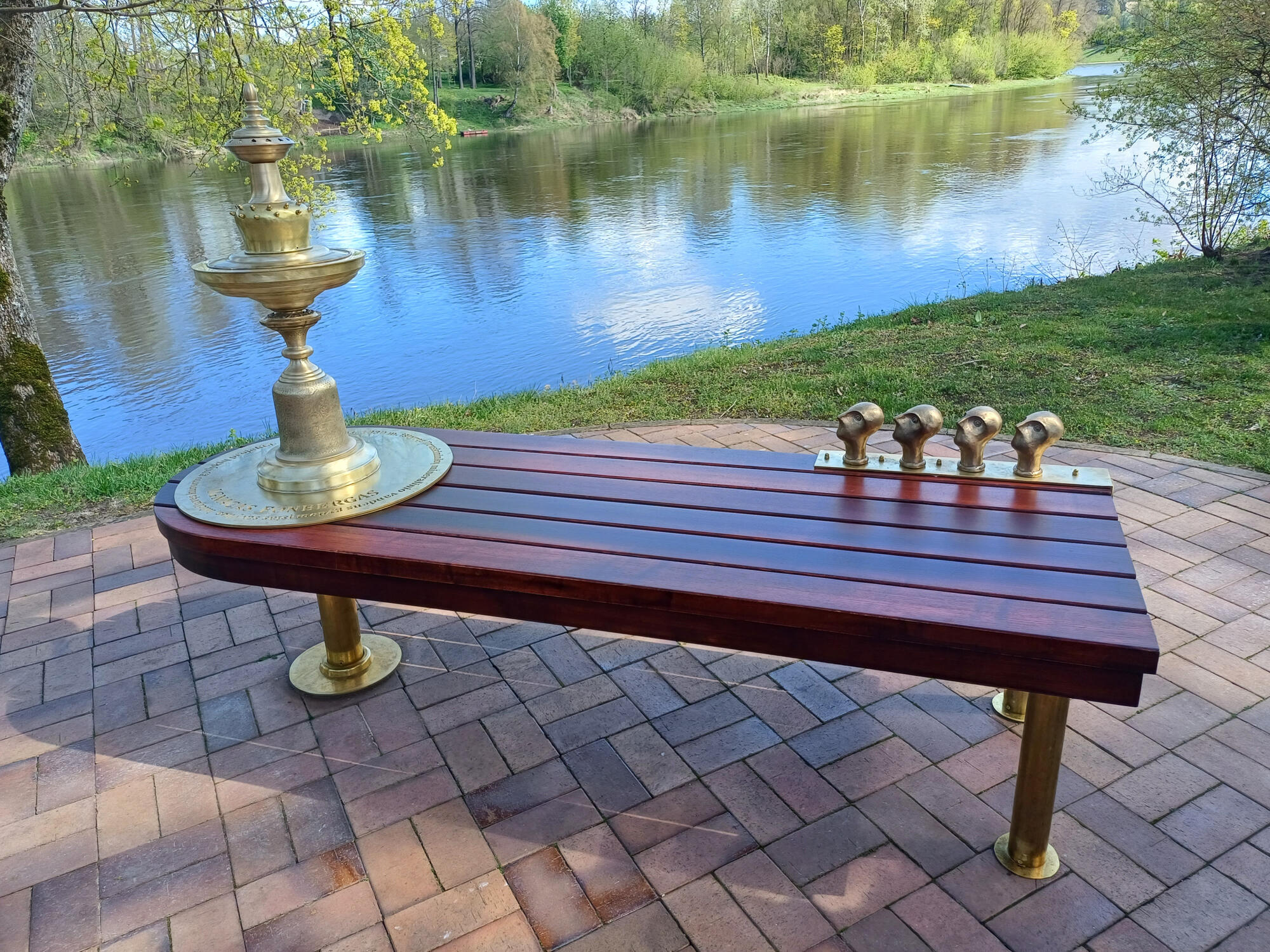 Bench for Ignacas Fonbergas, Druskininkai